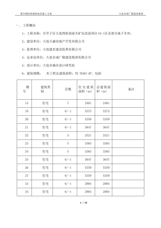 聚合物水泥砂浆施工工艺标准