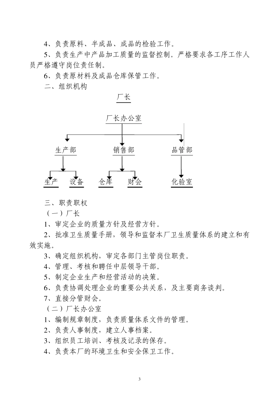 肉制品质量管理手册_第3页