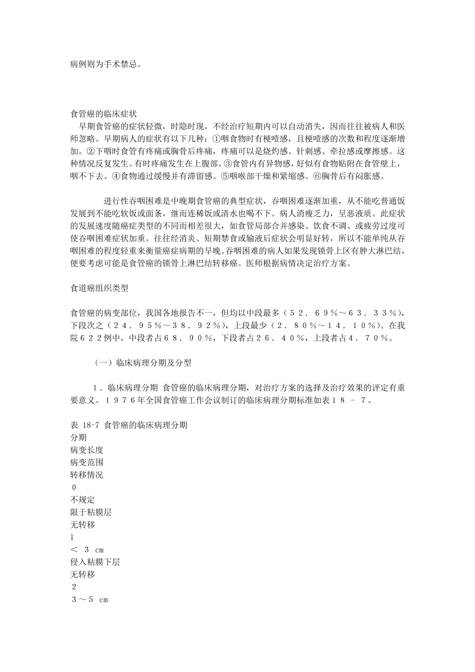 肉眼观察下食管癌呈怎样的大体形态_第3页