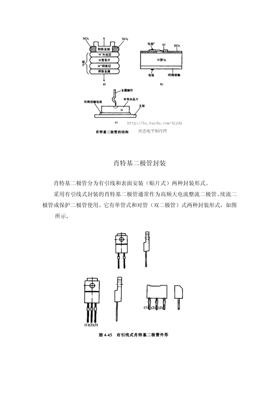 肖特基二极管原理和常用参数和检测方法_第3页