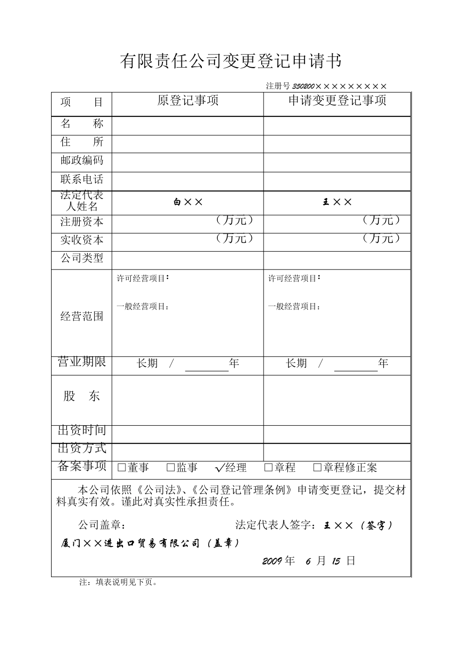 股东会决议、董事会决议等示范文本(设董事会)表格填写示范_第1页