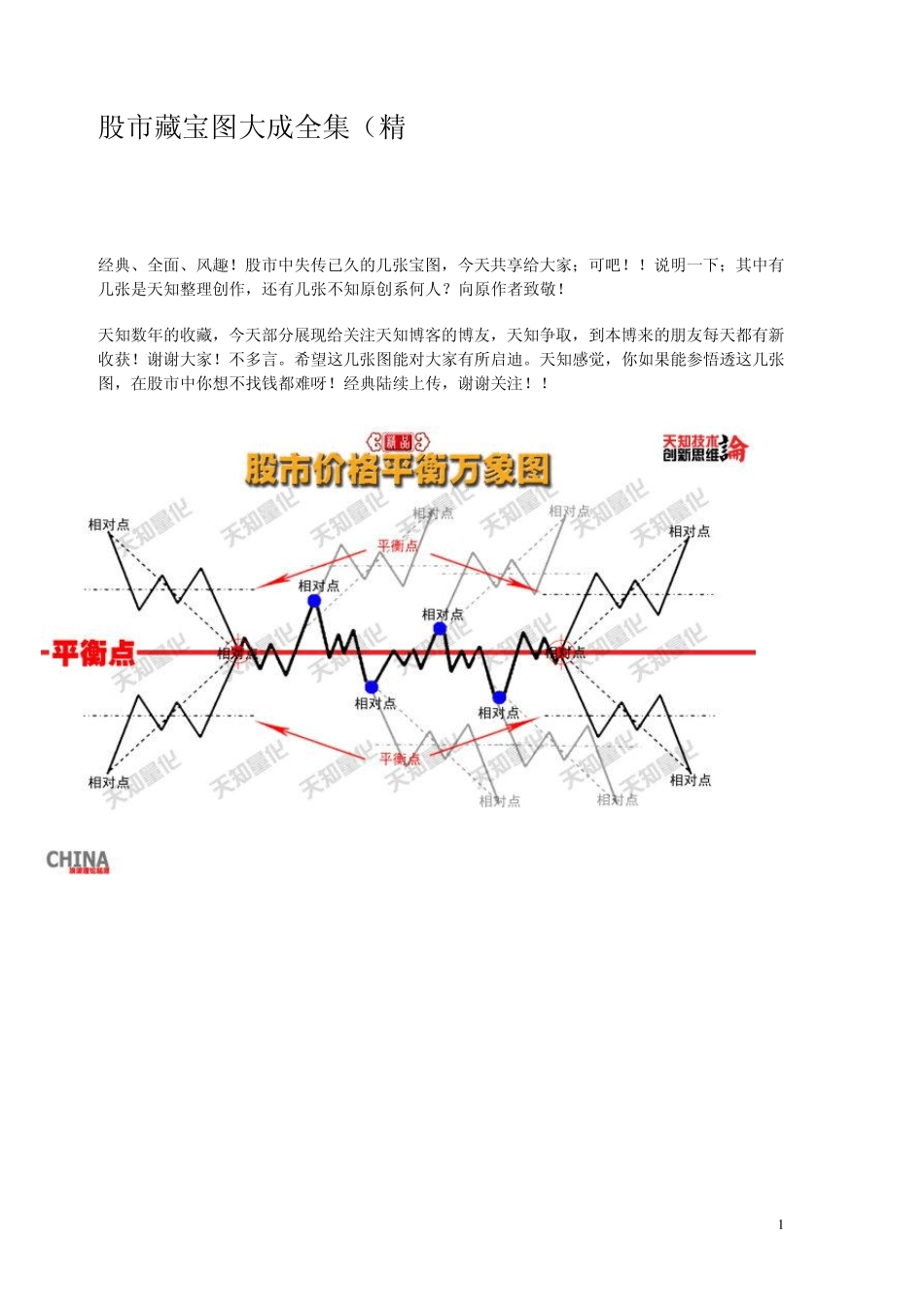 股市藏宝图大成全集.转载新浪博客_第1页
