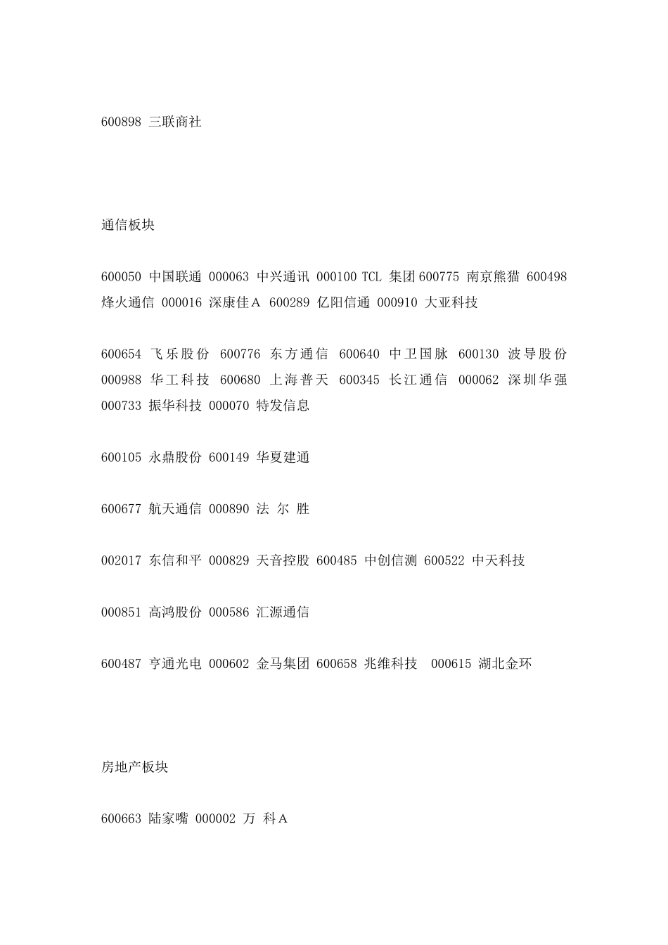 股票代码大全_第3页