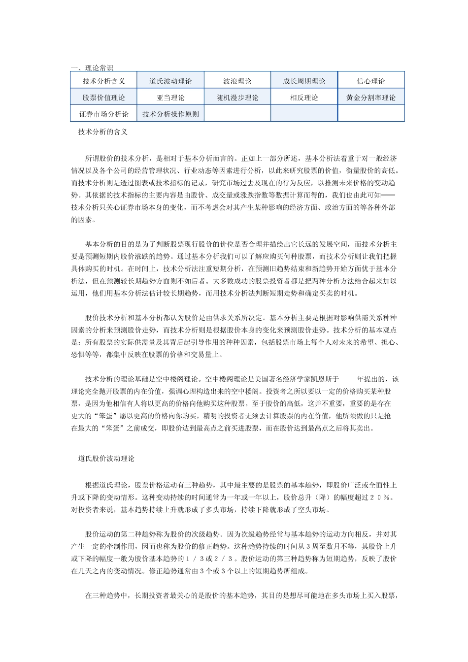 股票技术分析法_第1页