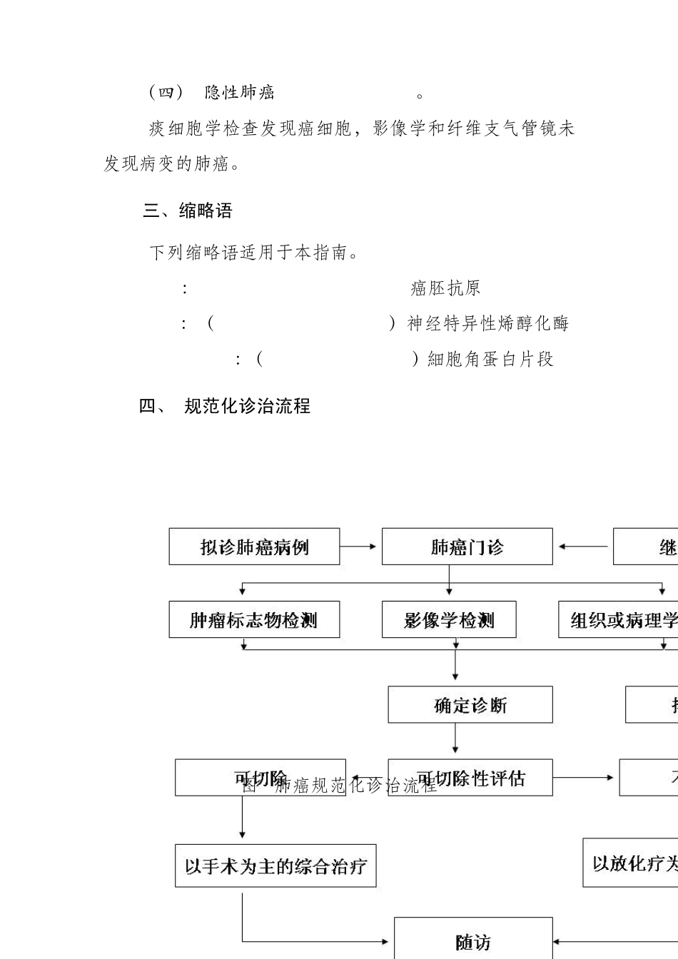 肺癌规范化诊治指南_第2页