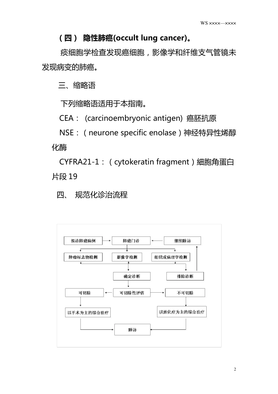 肺癌规范化诊疗指南_第2页