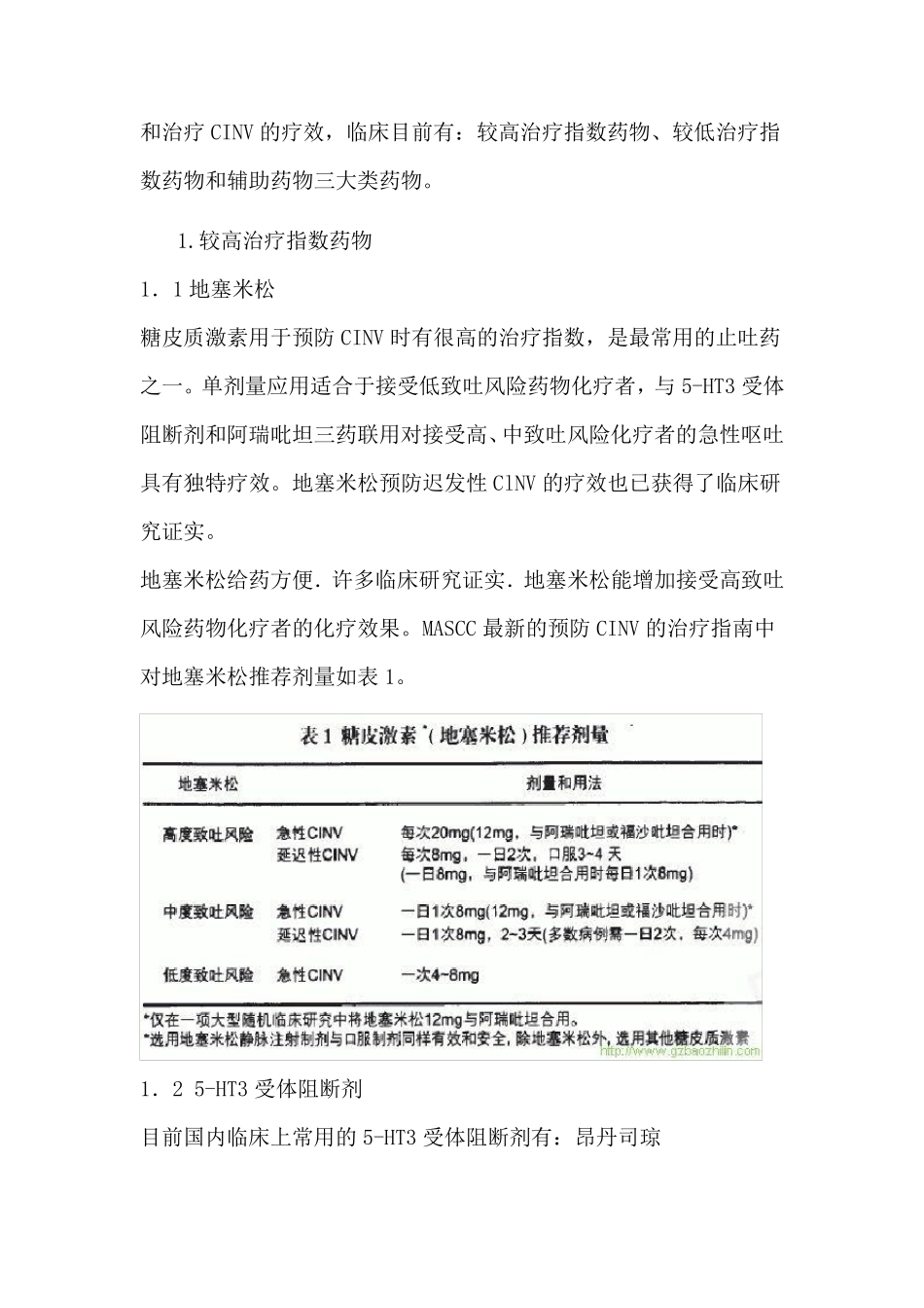肿瘤化疗所致恶心呕吐的药物治疗_第2页
