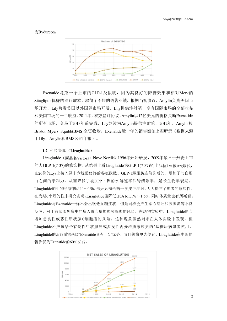 胰高血糖素样肽研发状况分析_第2页
