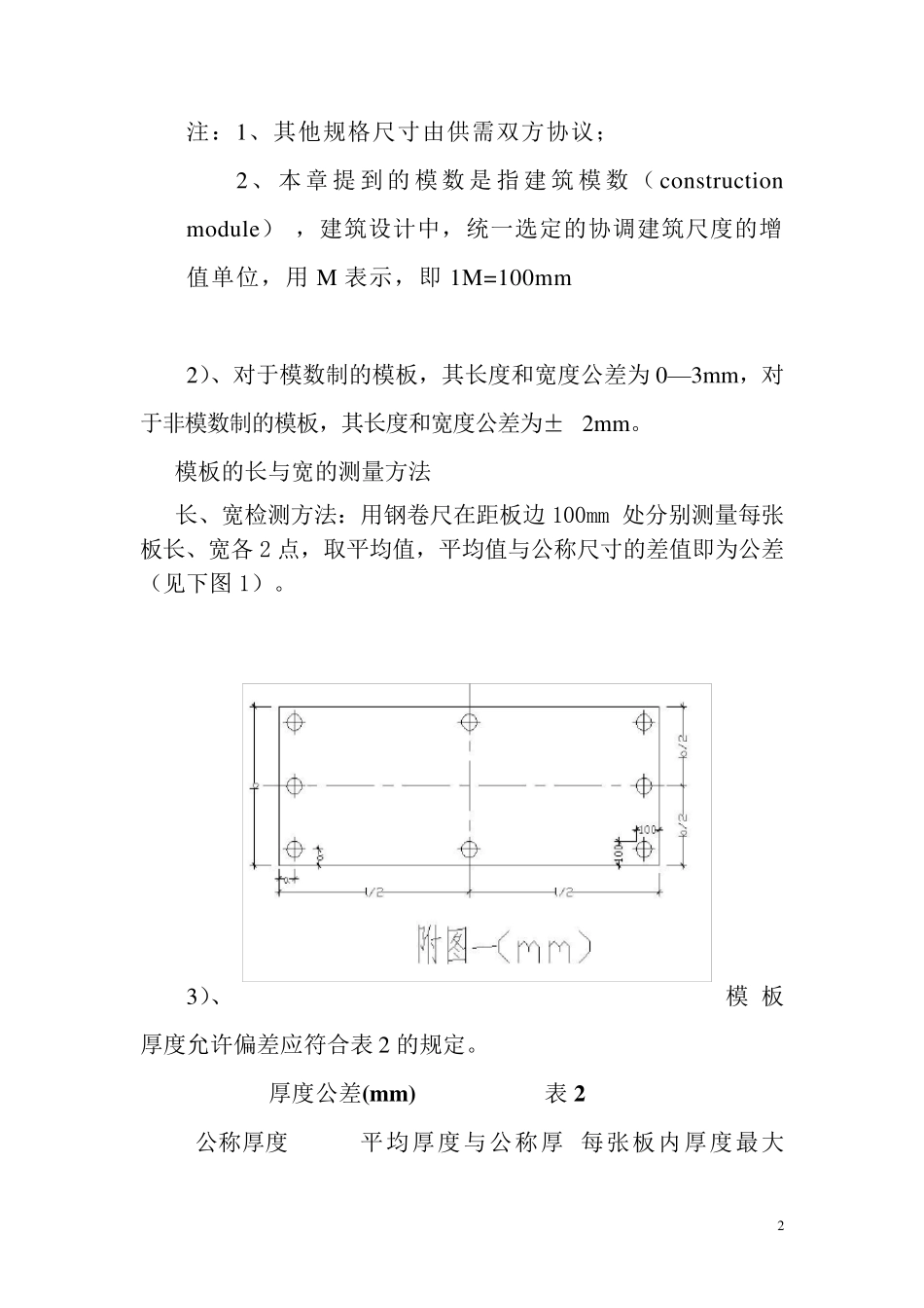 胶合模板的技术标准与进场验收规范_第2页
