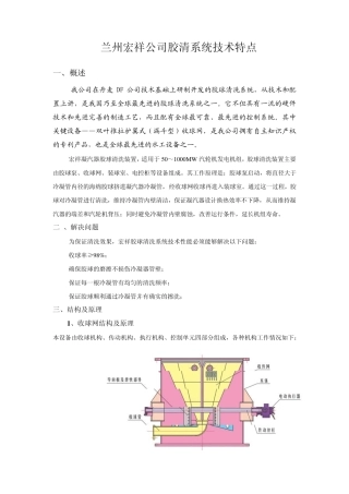 胶清技术特点
