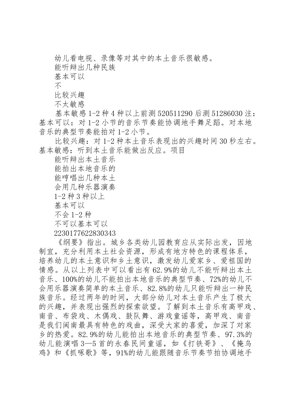 幼儿园十一五课题结题报告_第3页