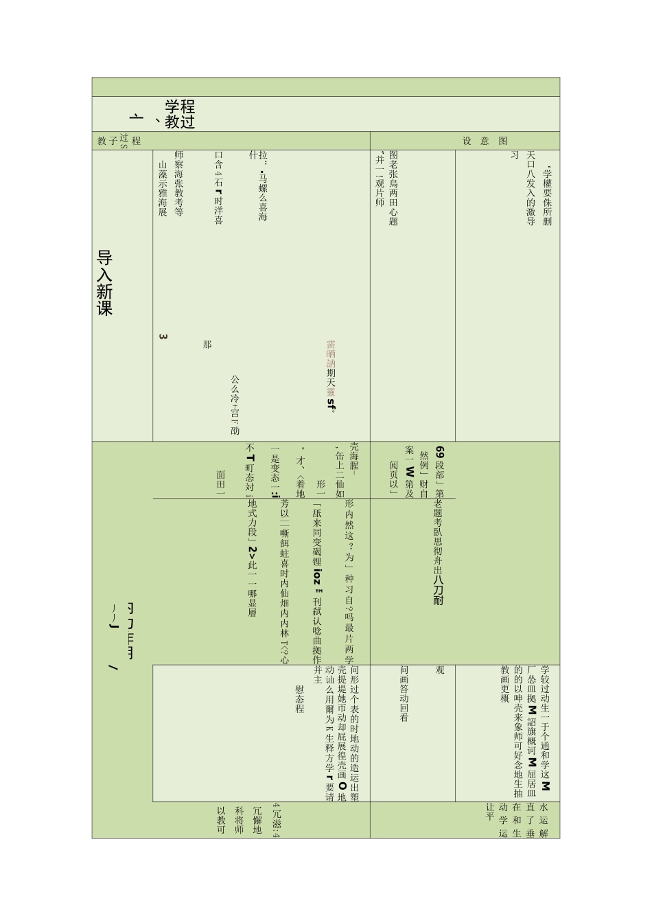 (完整版)营造地表形态的力量教学设计(表格式)_第2页