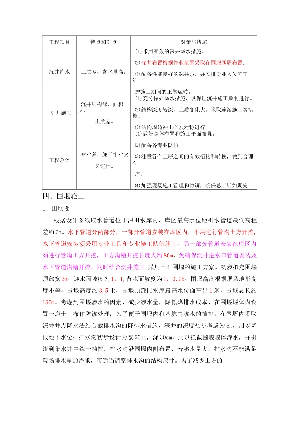 取水泵房施工方案 (2)_第2页