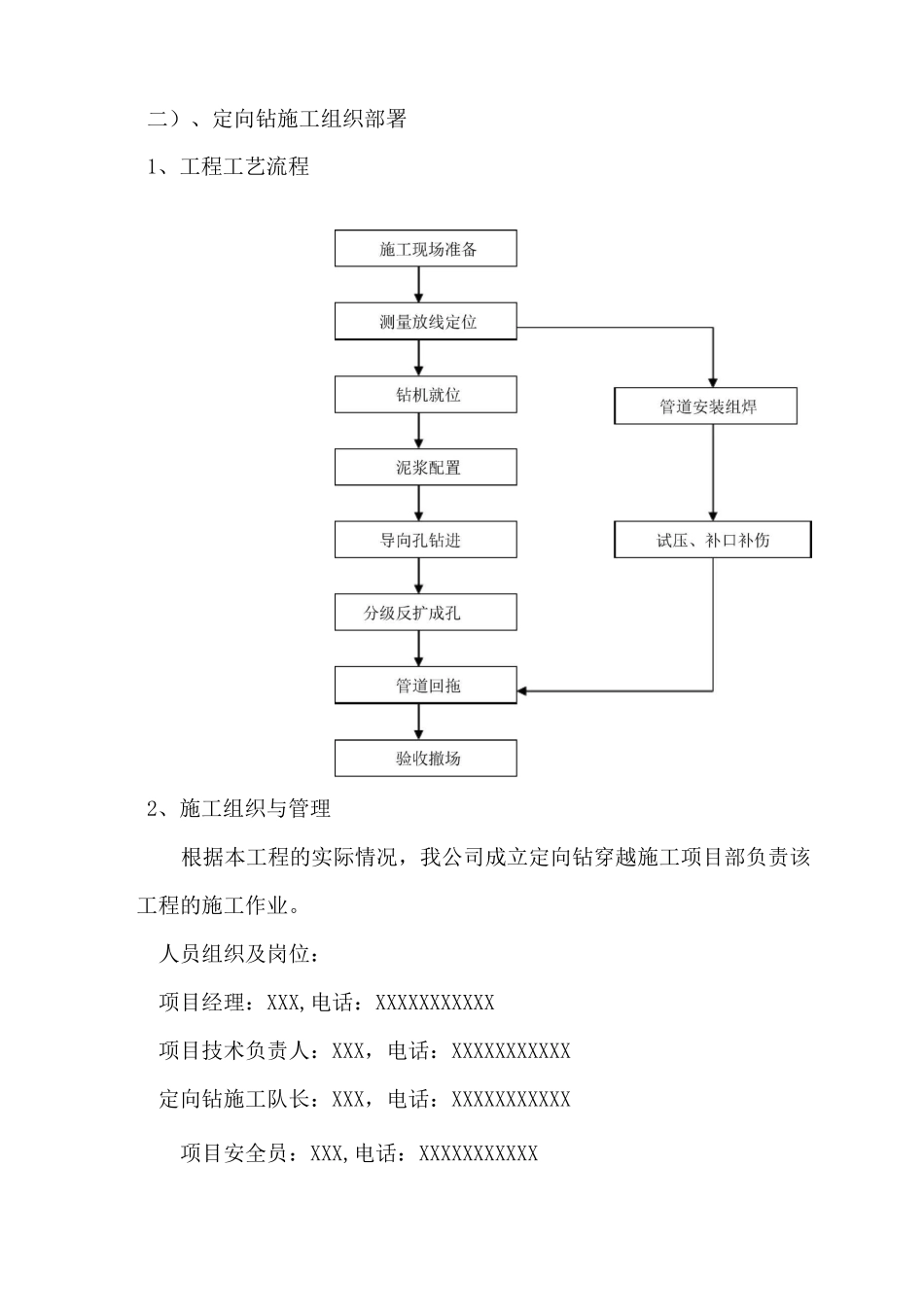 定向钻电力管道施工组织设计_第2页