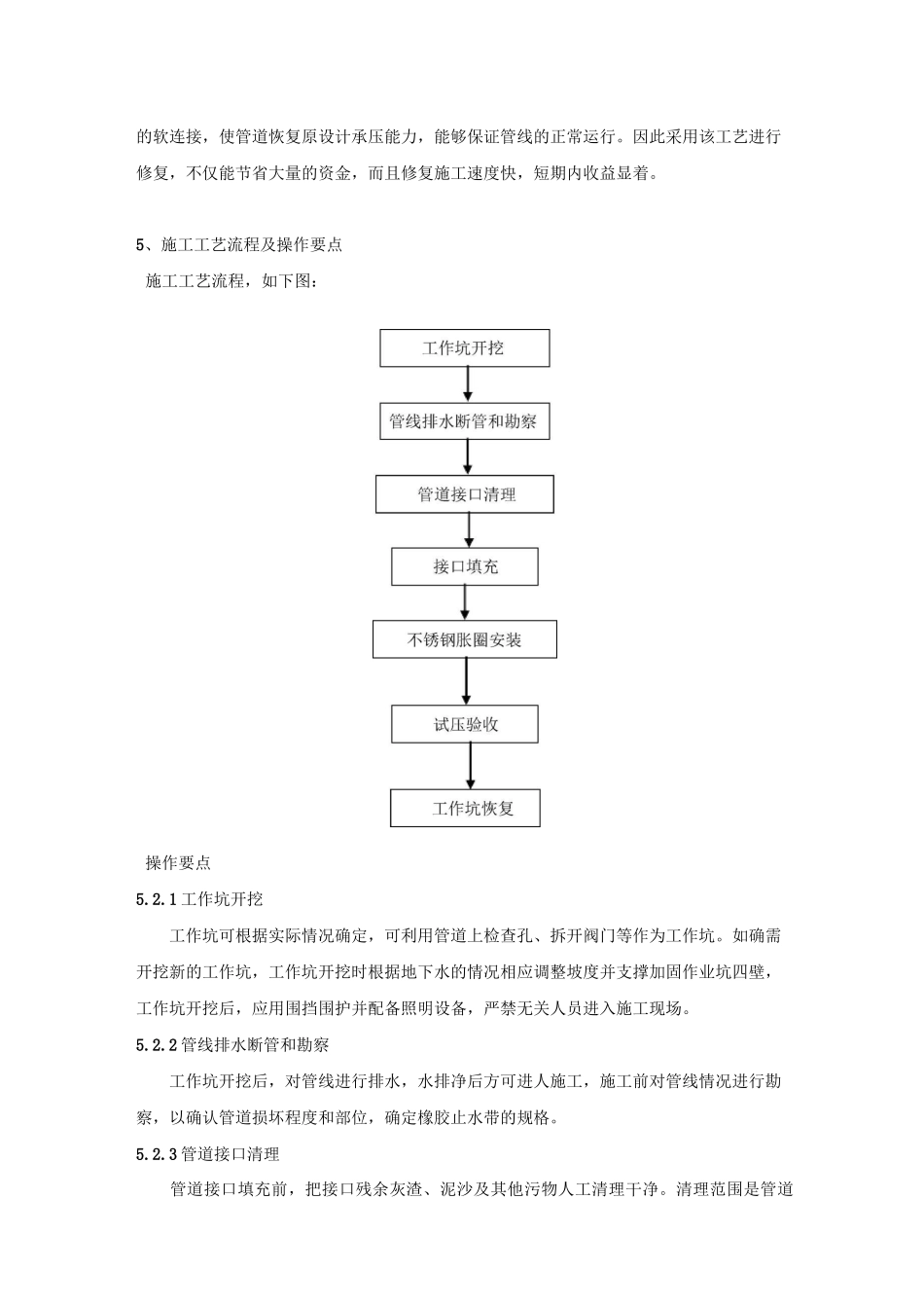 内涨圈法管道接口修复技术施工工法_第3页
