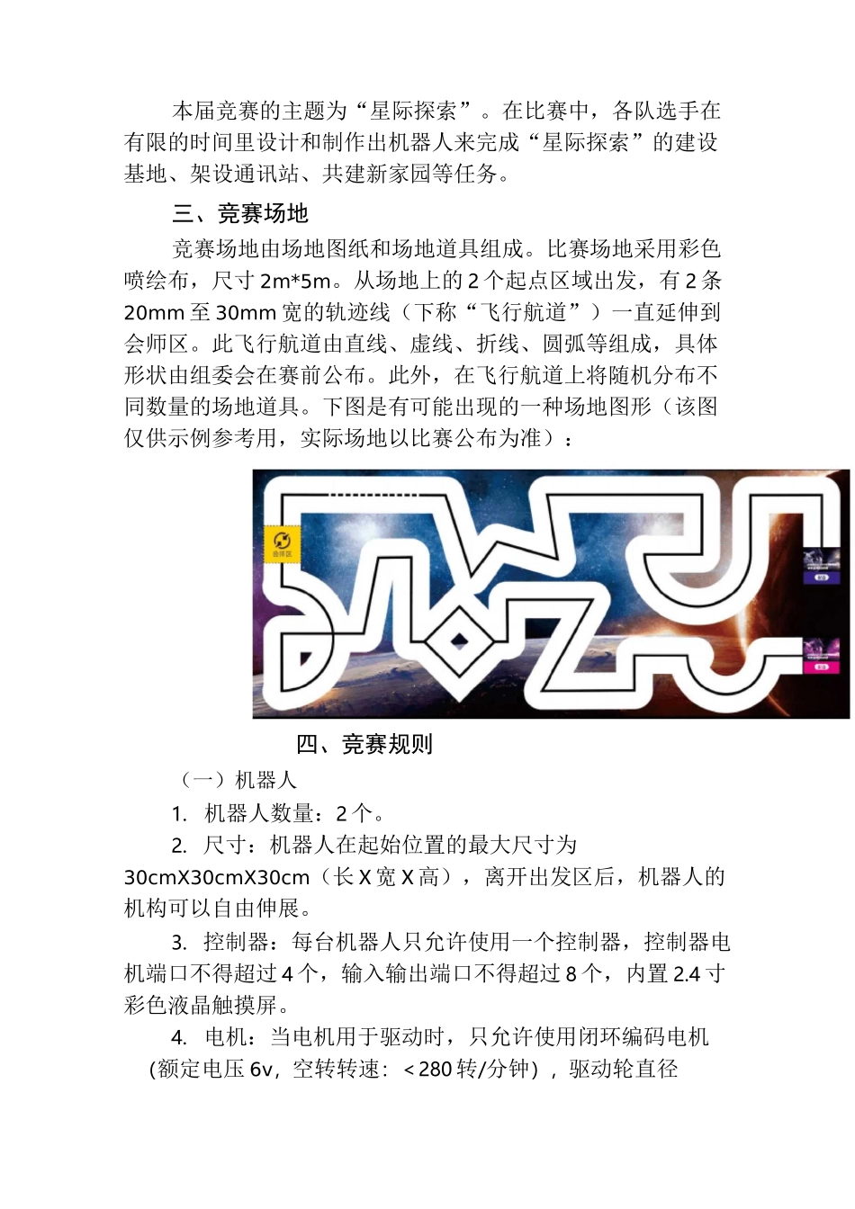 2020中鸣超级轨迹赛项竞赛规则V0_第2页