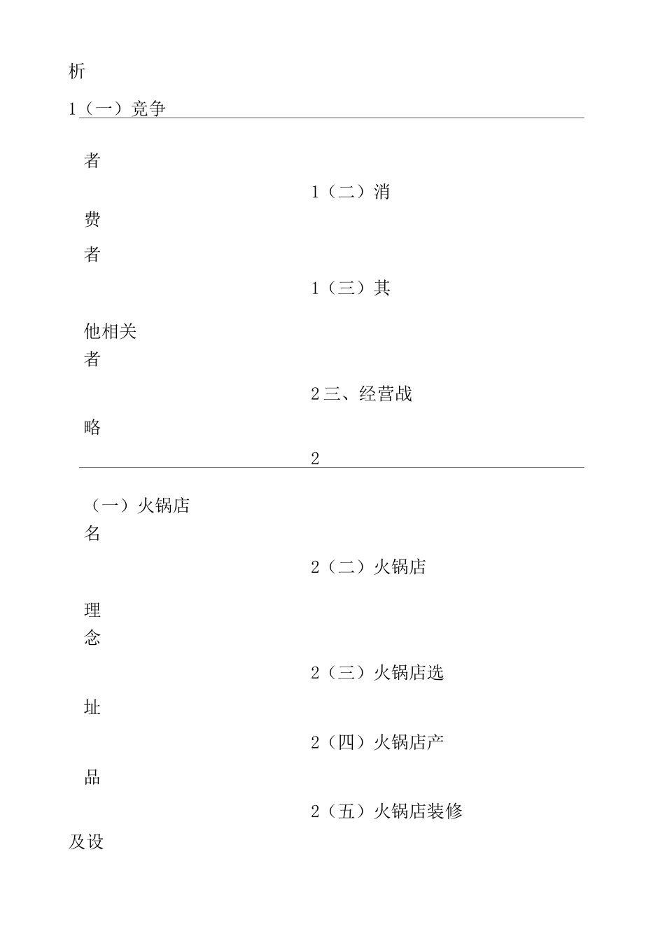 自助火锅店策划方案_第3页