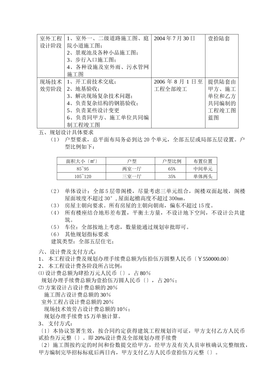 -xx项目工程设计协议书_第2页