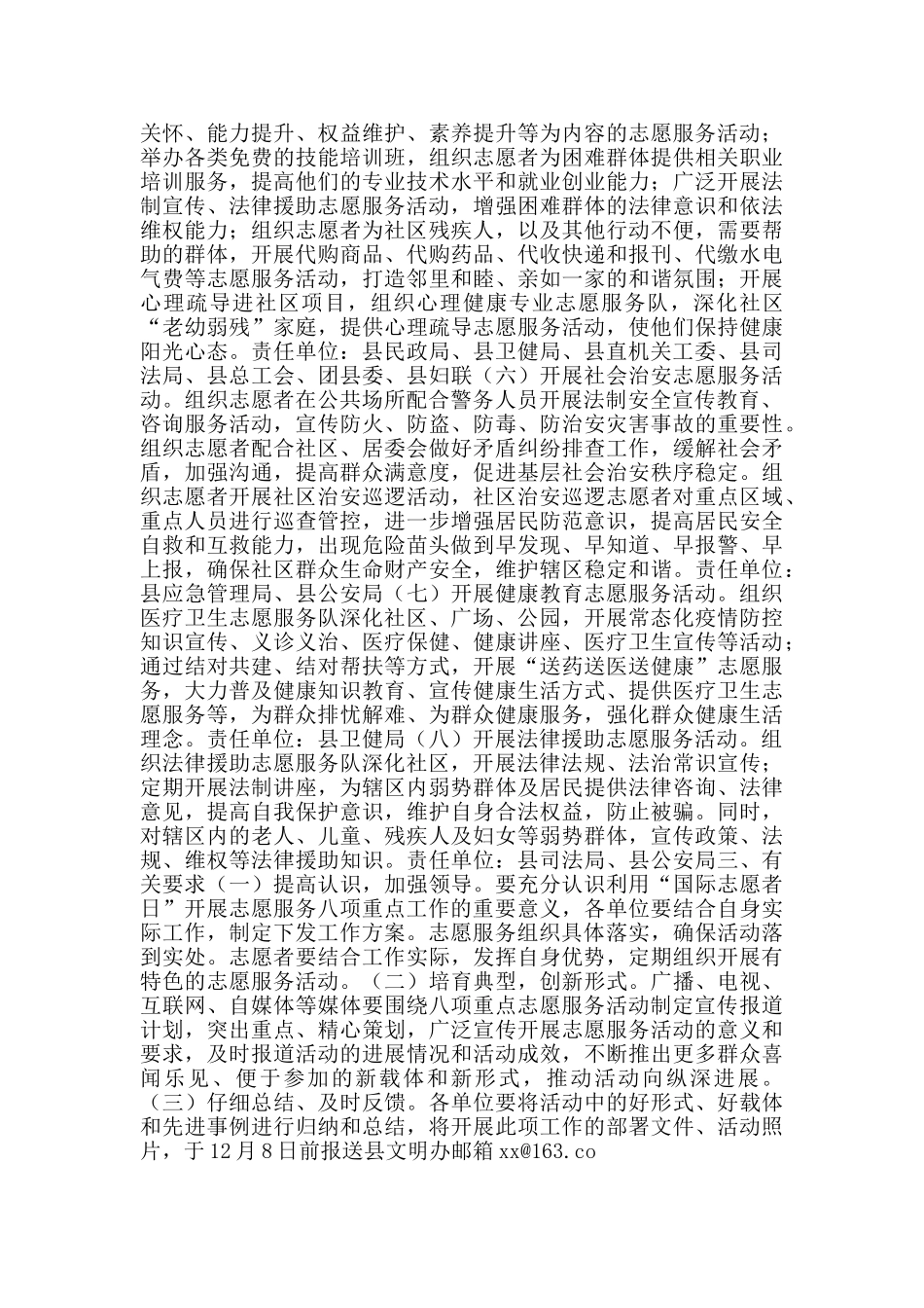 2024“国际志愿者”日活动方案范本_第2页