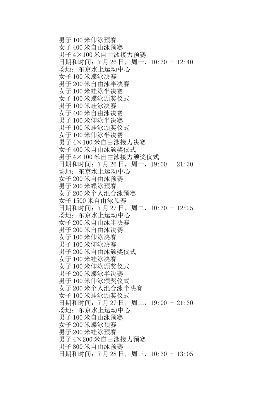 2024东京奥运会中国游泳队名单_第2页