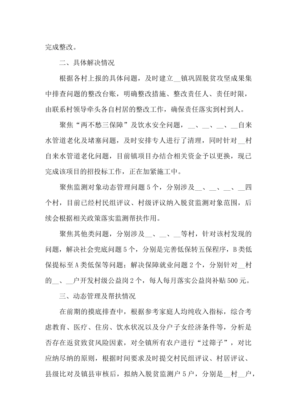 2024乡村振兴工作述职报告模板三篇_第2页