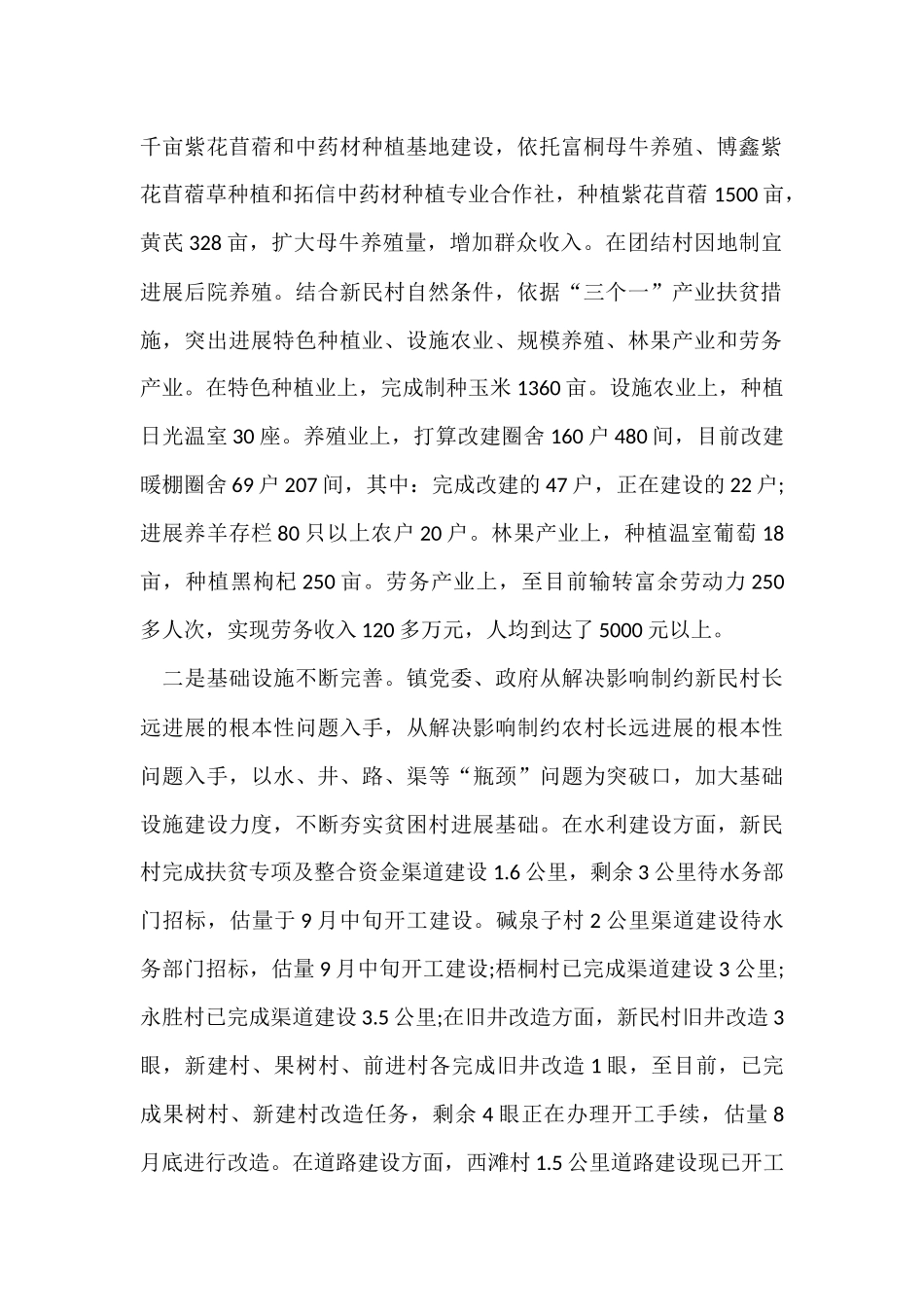 2024乡镇扶贫工作总结_第2页