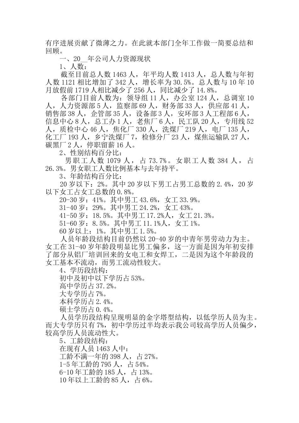 2024人力资源年末工作总结范文五篇_第3页