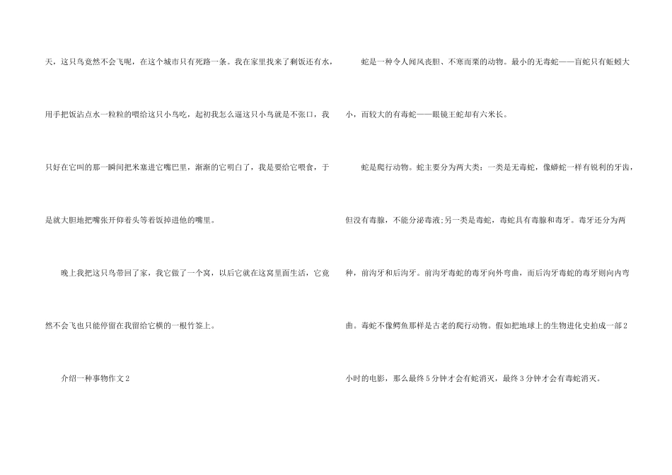2024介绍一种事物10篇_第2页