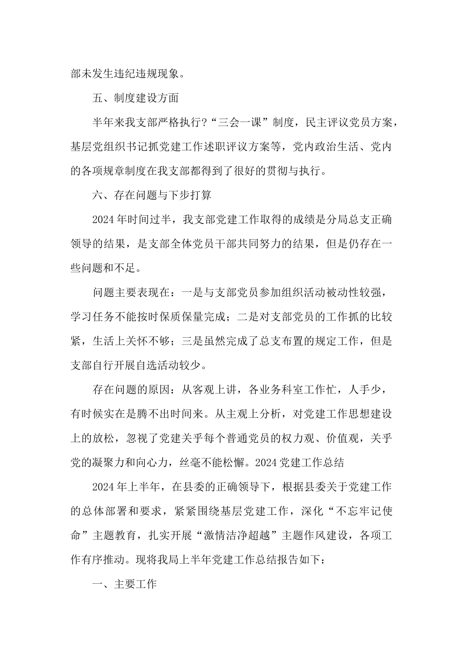 2024党建工作总结范文十一篇_第3页