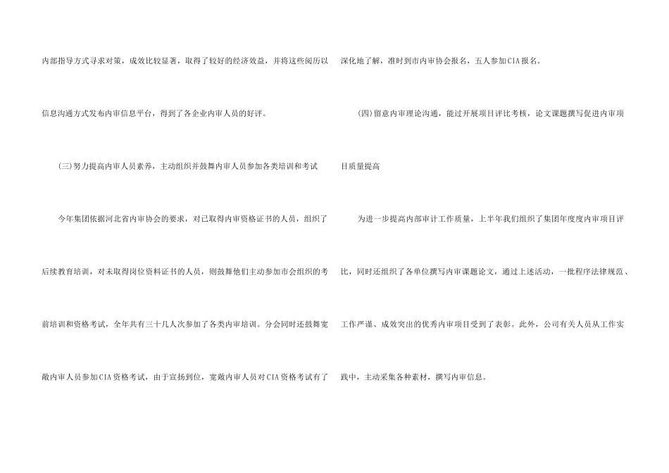 2024公司内部审计年终工作总结5篇_第3页