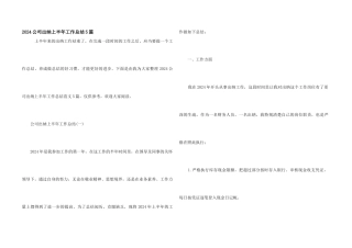 2024公司出纳上半年工作总结5篇
