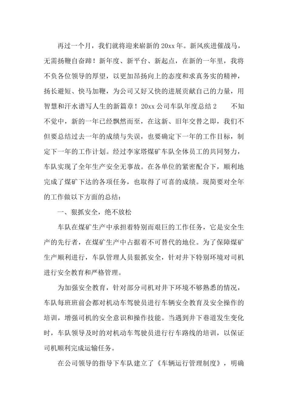 2024公司车队年度总结_第3页