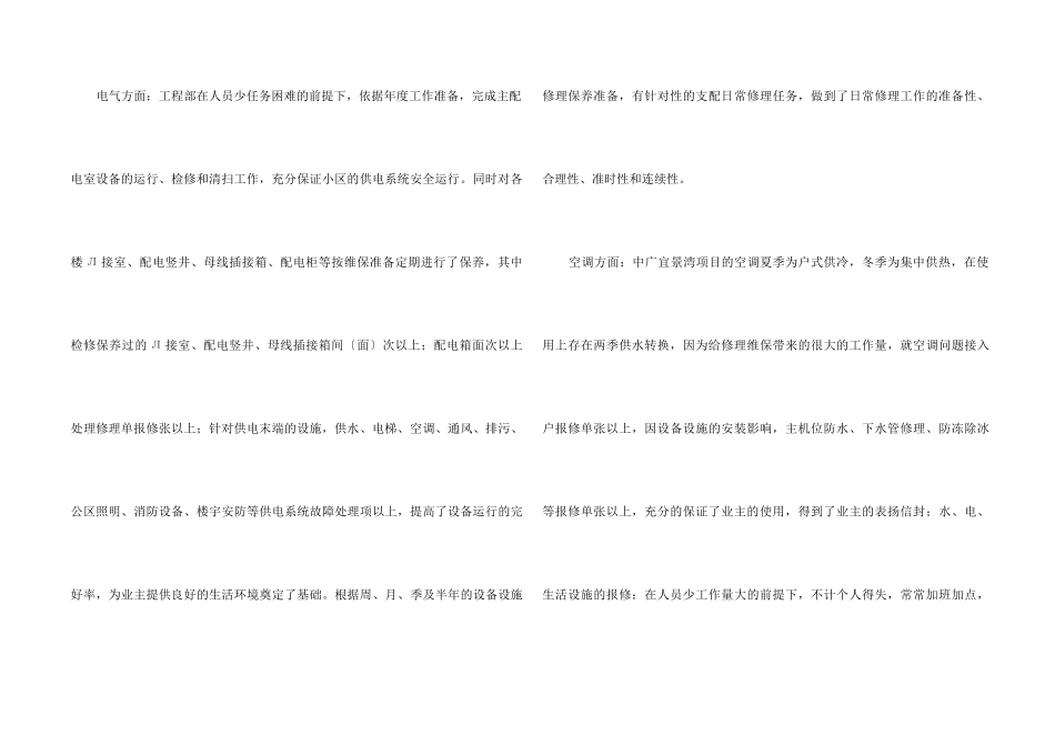 2024单位物业工程部个人年终总结_第2页