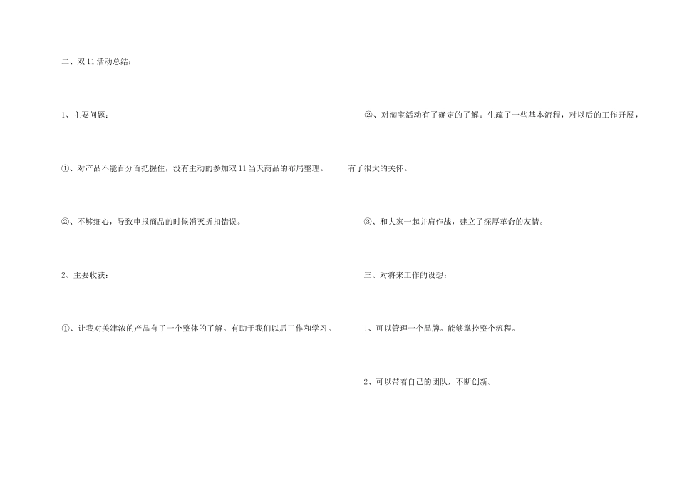2024双11的网店客服总结_第2页