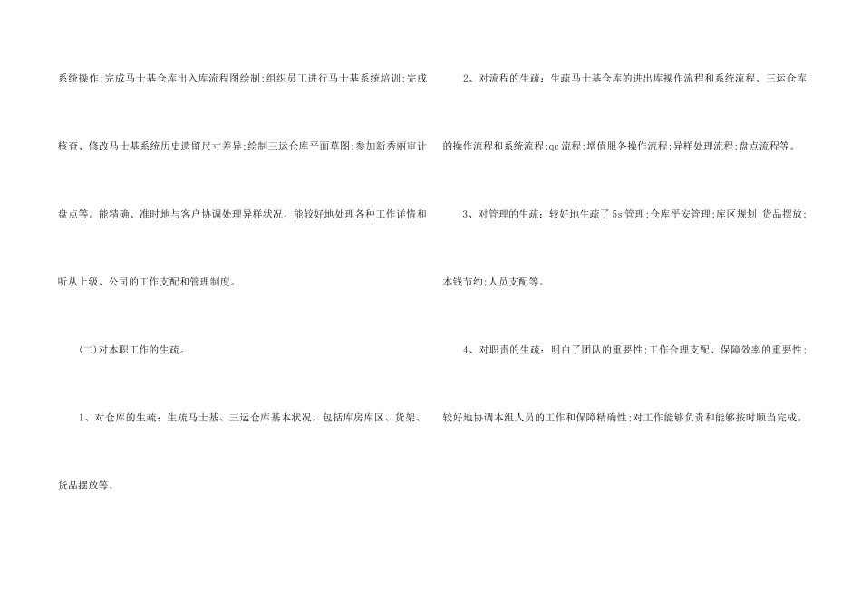 2024员工个人在岗工作阶段总结_第2页