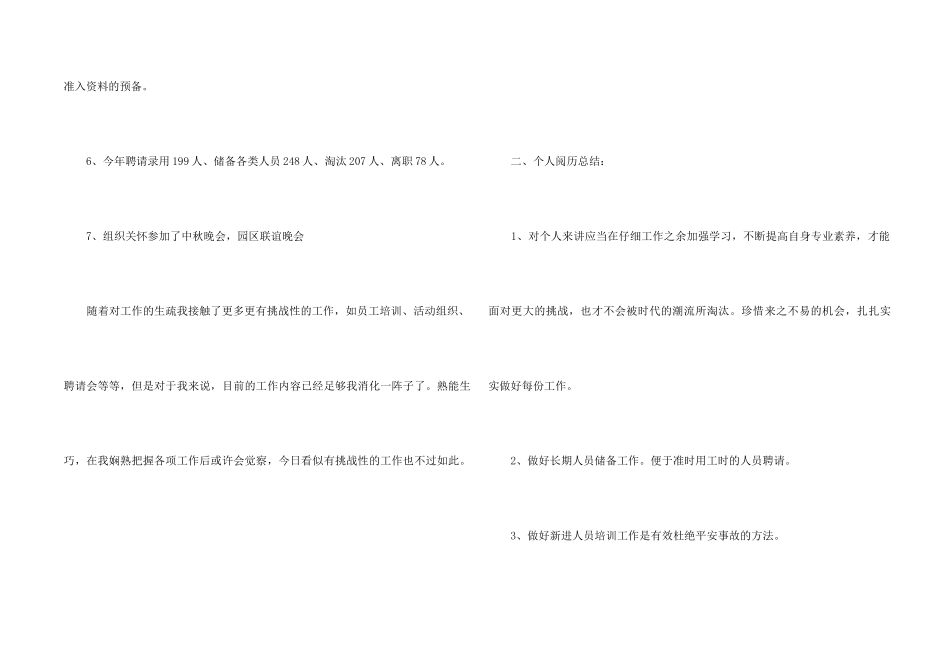 2024员工个人在岗感想心得总结_第2页