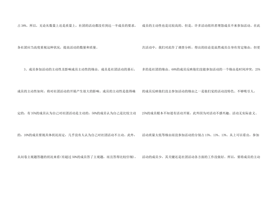 2024大学校园社团活动的调查报告_第3页