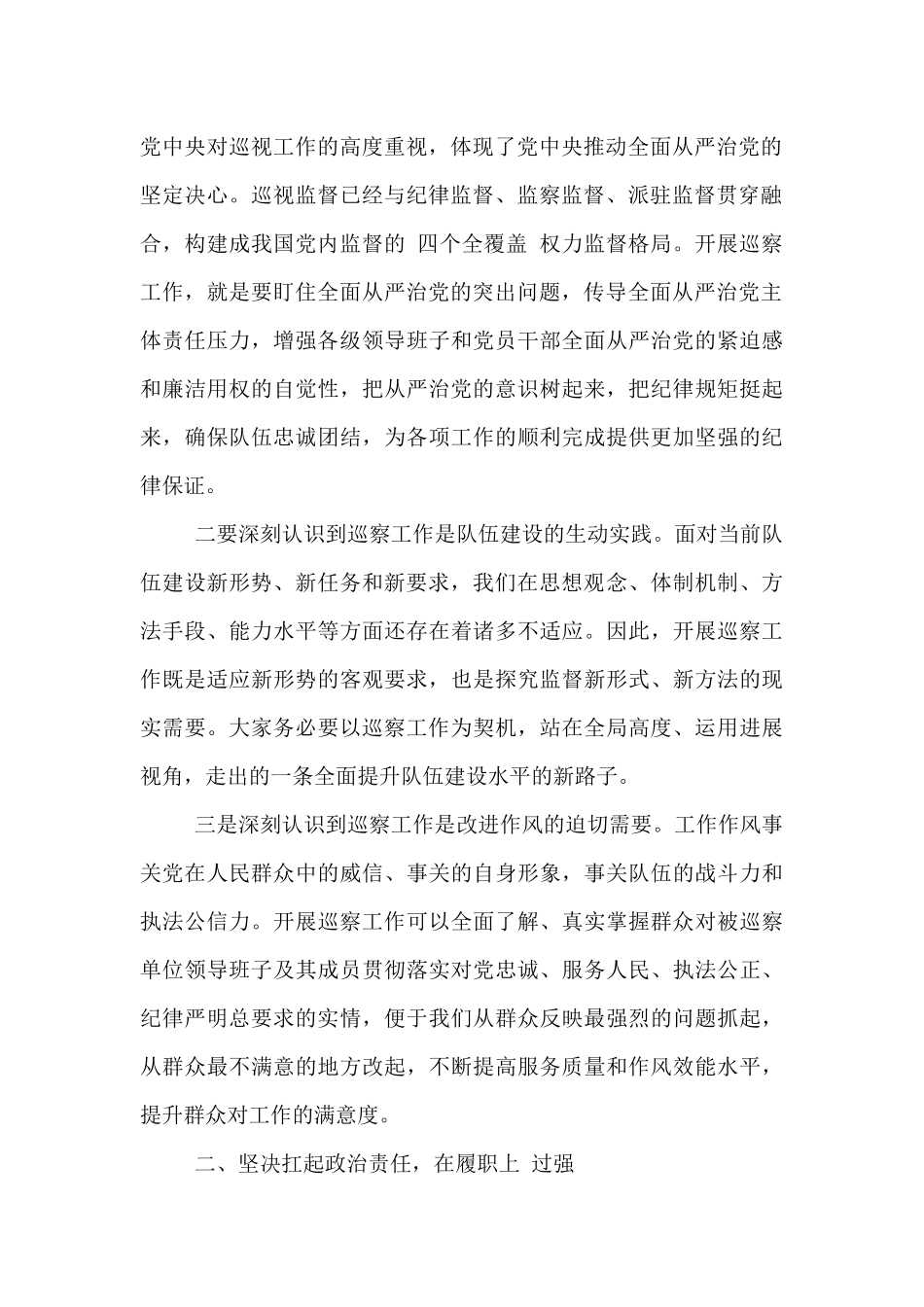 2024巡察工作计划_第2页