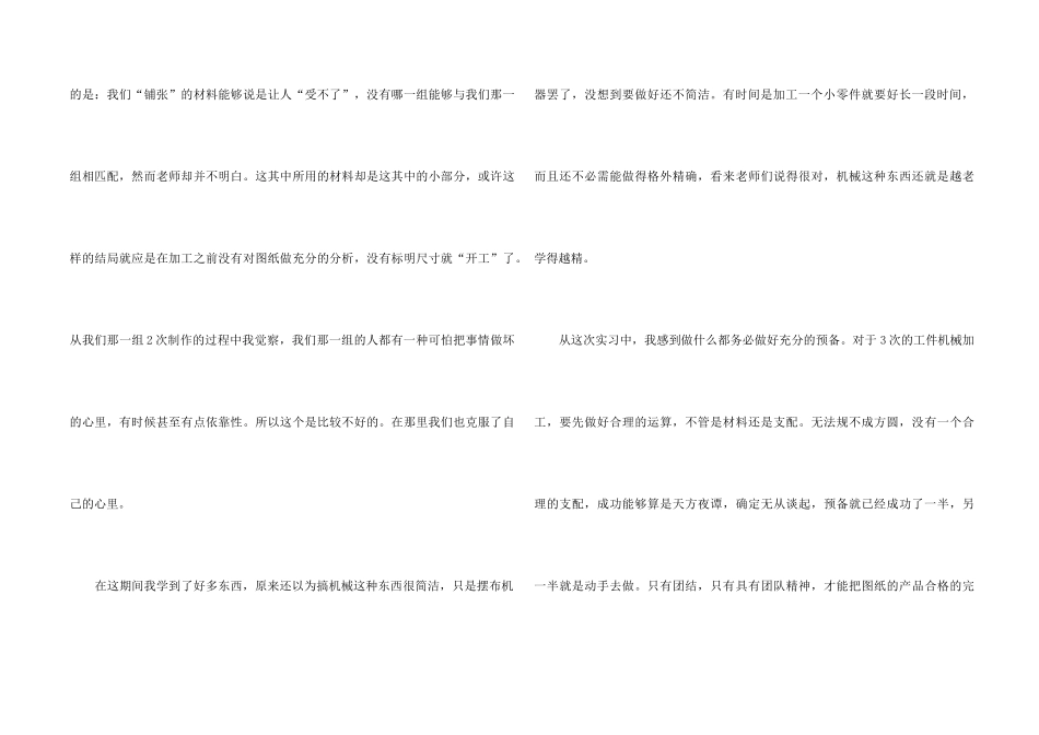 2024工厂实习心得体会_第2页