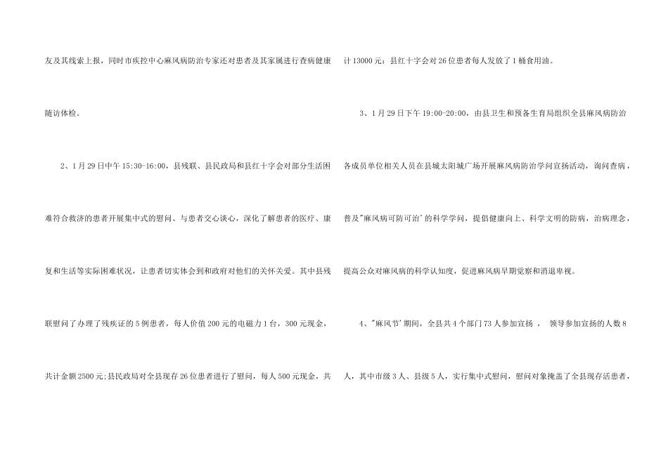 2024年“世界防治麻风病日”系列活动总结_第2页