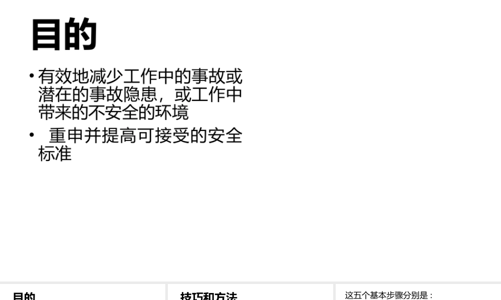 安全观察培训课件-3