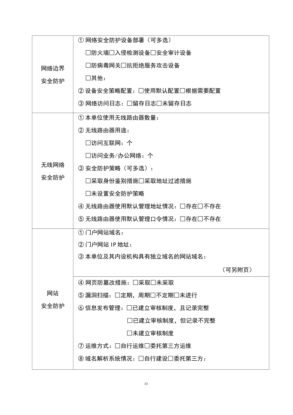 网络安全检查表_第3页