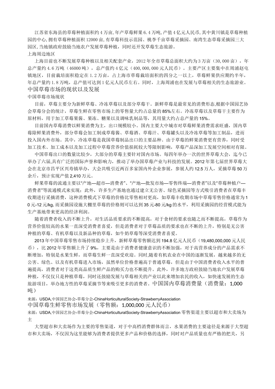 中国国内草莓市场发展情况综述_第2页