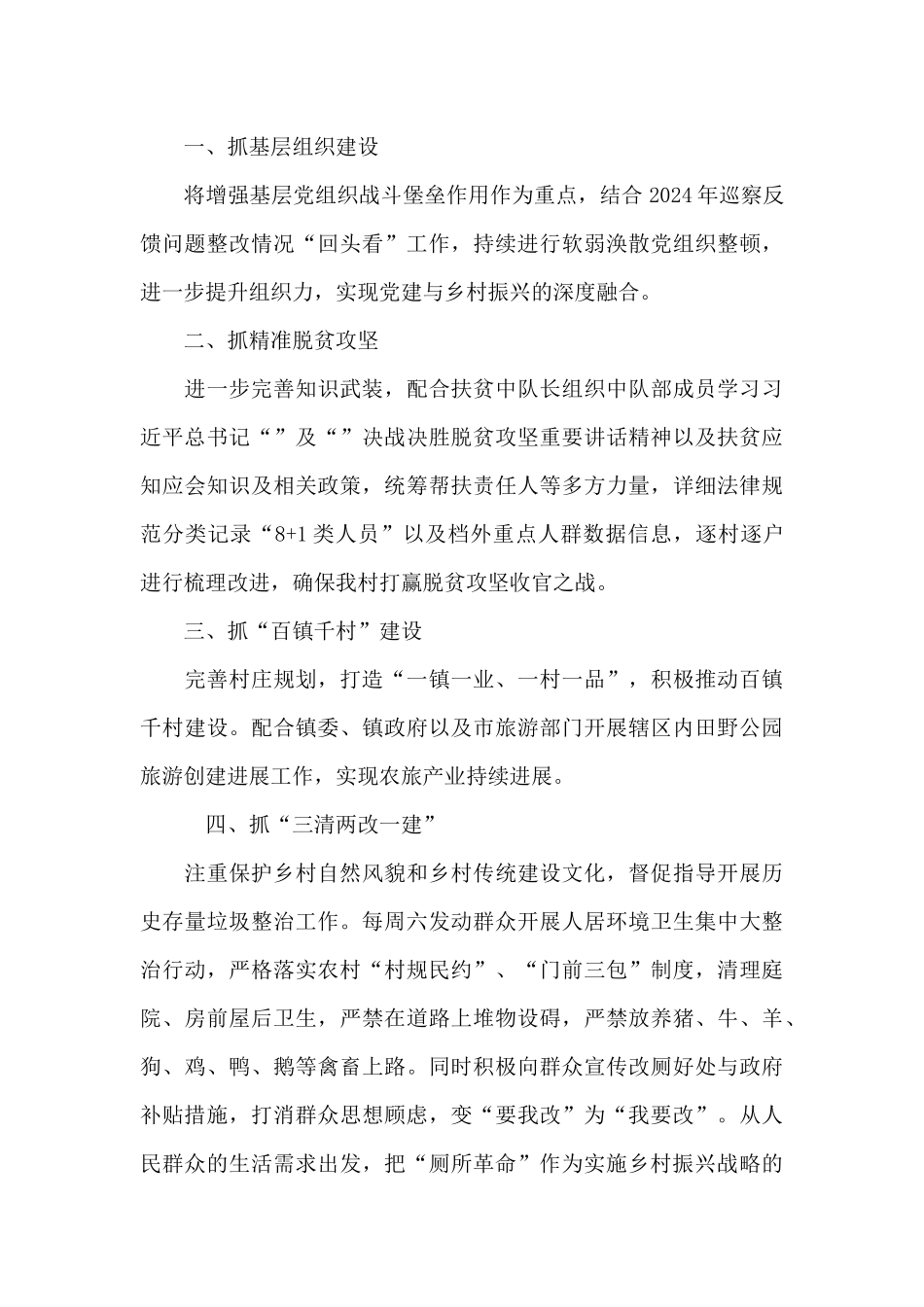2024年乡村振兴工作计划_第3页