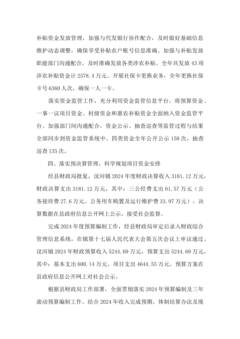 2024年乡镇财政所工作总结_第3页