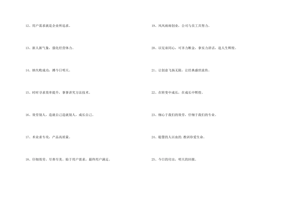 2024年企业激励口号集锦36句_第2页