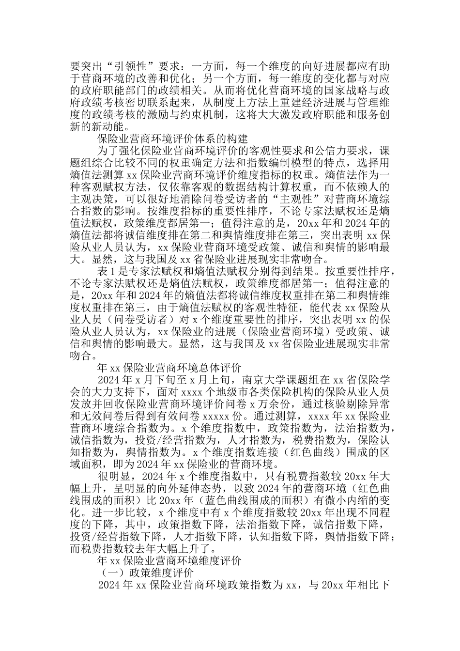 2024年保险业营商环境评价报告_第2页