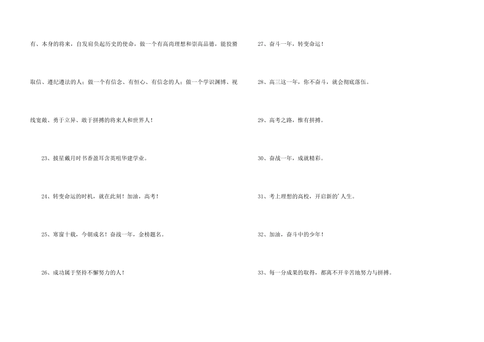 2024年励志标语摘录67条_第3页