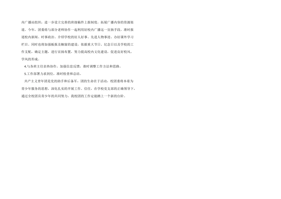 2024年学校团支部工作计划_第2页