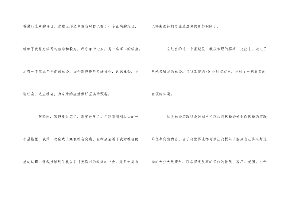 2024年寒假实践报告高二_第3页
